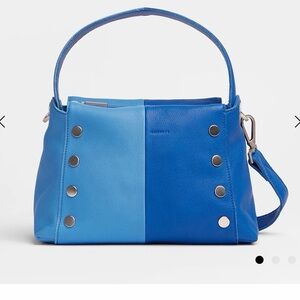 RARE: Hammitt Medium Bryant Two-Tone Blue oasis Shoulder Bag cross body purse